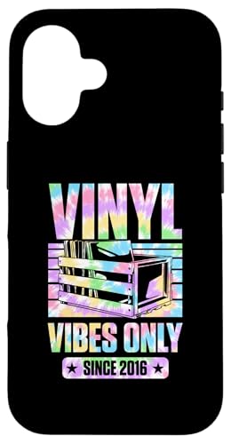 Geburtstag für Plattensammler Vinyl Vibes erst seit 2016 Hülle für iPhone 16 Geburtstag für Plattensammler Vinyl Vibes erst seit 2016 Hülle für iPhone 16 von Groovy Vinyl Record Themed Birthday Party Supply