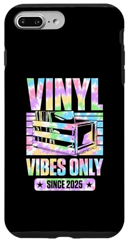 Geburtstag für Plattensammler Vinyl Vibes erst seit 2025 Hülle für iPhone 7 Plus/8 Plus von Groovy Vinyl Record Themed Birthday Party Supply