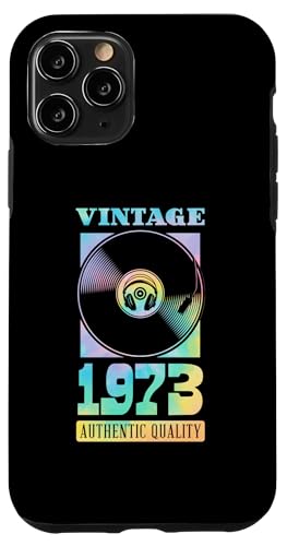 Vintage 1973 Geburtsjahr Authentische Vinyl-Schallplatte Geburtstag Hülle für iPhone 11 Pro Vintage 1973 Geburtsjahr Authentische Vinyl-Schallplatte Geburtstag Hülle für iPhone 11 Pro von Groovy Vinyl Record Themed Birthday Party Supply