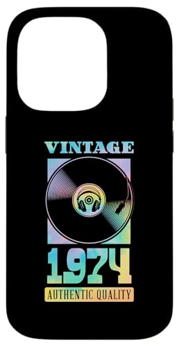 Vintage 1974 Geburtsjahr Authentische Vinyl-Schallplatte Geburtstag Hülle für iPhone 14 Pro Vintage 1974 Geburtsjahr Authentische Vinyl-Schallplatte Geburtstag Hülle für iPhone 14 Pro von Groovy Vinyl Record Themed Birthday Party Supply