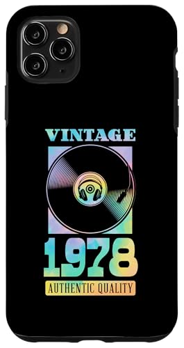 Vintage 1978 Geburtsjahr Authentische Vinyl-Schallplatte Geburtstag Hülle für iPhone 11 Pro Max Vintage 1978 Geburtsjahr Authentische Vinyl-Schallplatte Geburtstag Hülle für iPhone 11 Pro Max von Groovy Vinyl Record Themed Birthday Party Supply