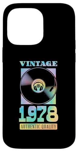 Vintage 1978 Geburtsjahr Authentische Vinyl-Schallplatte Geburtstag Hülle für iPhone 14 Pro Max Vintage 1978 Geburtsjahr Authentische Vinyl-Schallplatte Geburtstag Hülle für iPhone 14 Pro Max von Groovy Vinyl Record Themed Birthday Party Supply