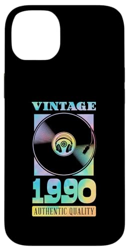 Vintage 1990 Geburtsjahr Authentische Vinyl-Schallplatte Geburtstag Hülle für iPhone 14 Plus Vintage 1990 Geburtsjahr Authentische Vinyl-Schallplatte Geburtstag Hülle für iPhone 14 Plus von Groovy Vinyl Record Themed Birthday Party Supply