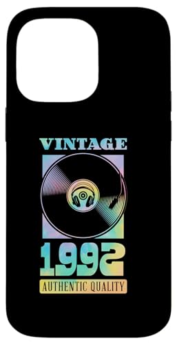 Vintage 1992 Geburtsjahr Authentische Vinyl-Schallplatte Geburtstag Hülle für iPhone 14 Pro Max Vintage 1992 Geburtsjahr Authentische Vinyl-Schallplatte Geburtstag Hülle für iPhone 14 Pro Max von Groovy Vinyl Record Themed Birthday Party Supply