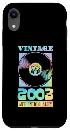 Vintage 2003 Geburtsjahr authentische Vinyl-Schallplatte Geburtstag Hülle für iPhone XR Vintage 2003 Geburtsjahr authentische Vinyl-Schallplatte Geburtstag Hülle für iPhone XR von Groovy Vinyl Record Themed Birthday Party Supply