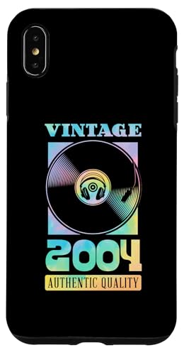 Vintage 2004 Geburtsjahr authentische Vinyl-Schallplatte Geburtstag Hülle für iPhone XS Max Vintage 2004 Geburtsjahr authentische Vinyl-Schallplatte Geburtstag Hülle für iPhone XS Max von Groovy Vinyl Record Themed Birthday Party Supply