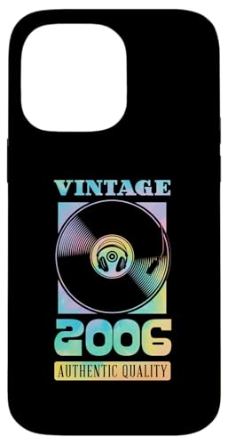 Vintage 2006 Geburtsjahr authentische Vinyl-Schallplatte Geburtstag Hülle für iPhone 14 Pro Max Vintage 2006 Geburtsjahr authentische Vinyl-Schallplatte Geburtstag Hülle für iPhone 14 Pro Max von Groovy Vinyl Record Themed Birthday Party Supply