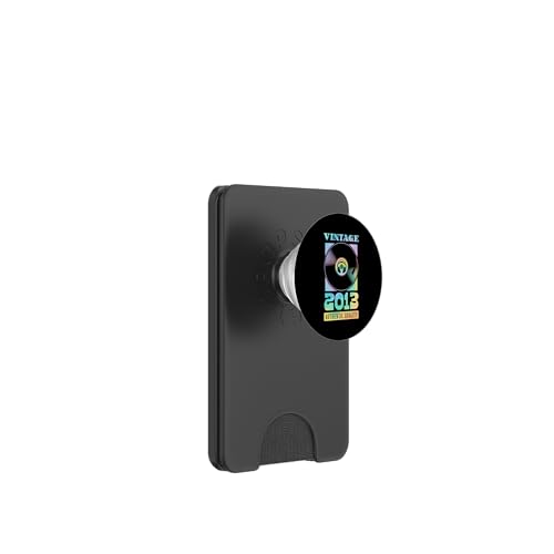 Vintage 2013 Geburtsjahr authentische Vinyl-Schallplatte Geburtstag PopSockets PopWallet für MagSafe Vintage 2013 Geburtsjahr authentische Vinyl-Schallplatte Geburtstag PopSockets PopWallet für MagSafe von Groovy Vinyl Record Themed Birthday Party Supply