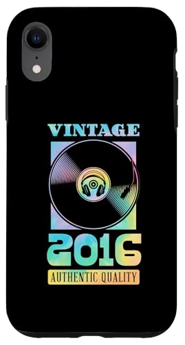 Vintage 2016 Geburtsjahr authentische Vinyl-Schallplatte Geburtstag Hülle für iPhone XR Vintage 2016 Geburtsjahr authentische Vinyl-Schallplatte Geburtstag Hülle für iPhone XR von Groovy Vinyl Record Themed Birthday Party Supply