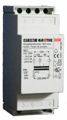 GRO Trafo 8/12/24V 14082 GT 3182 2,0/1,3/0,6A REG GRO Trafo 8/12/24V 14082 GT 3182 2,0/1,3/0,6A REG von Grothe GmbH
