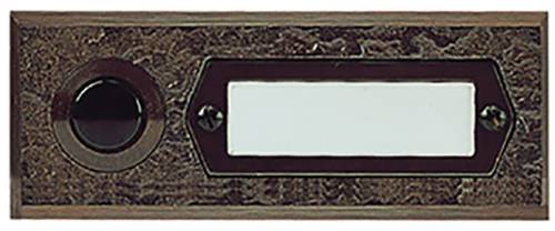 Grothe 55511 Klingeltaster mit Namensschild Bronze von Grothe