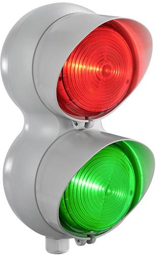 Grothe Ampelleuchte AMP 8967 38967 Rot, Grün Rot, Grün 230V von Grothe