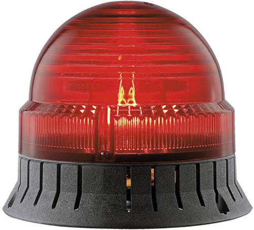 Grothe Kombi-Signalgeber Xenon HBZ 8542 24V DC 38542 Rot Blitzlicht, Dauerton 24V von Grothe
