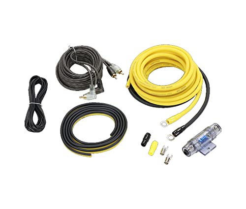 GROUND ZERO GZPK-10XLC-II 10mm² Carhifi Stromkabel-Set für Endstufe/Subwoofer von Ground Zero