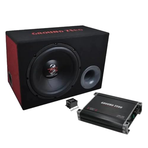 Ground Zero GZ BASS KIT 12.300X | 2-Kanal Endstufe + Subwoofer Box Komplettset von Ground Zero