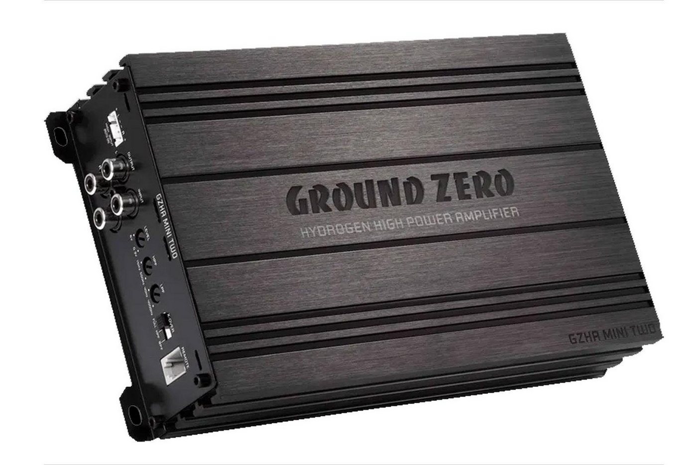 Ground Zero GZHA MINI TWO 2-Kanal Class D Kompaktverstärker Auto Endstufe 550 Watt Audioverstärker von Ground Zero