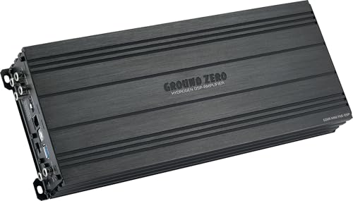 Ground Zero GZHA Mini Five DSP – Kompakter 5-Kanal-Verstärker mit integriertem DSP für präzise Klangoptimierung von Ground Zero