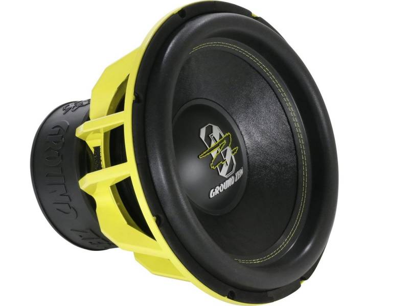 Ground Zero GZHW 38XSPL-D2 38 cm High-Quality SPL Auto-Subwoofer (max.: W 38 cm) von Ground Zero
