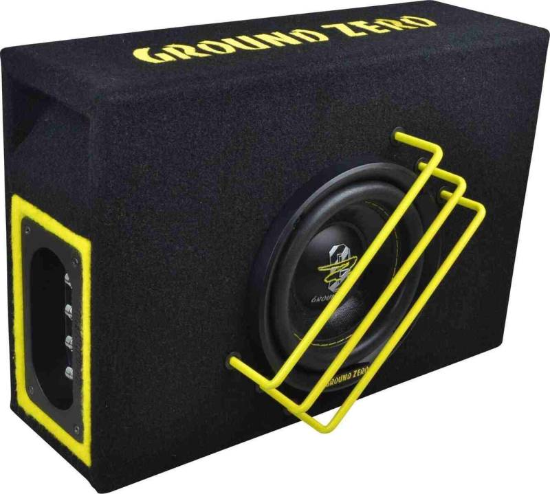 Ground Zero GZRB 16SPL 16,5cm Bassreflex Gehäusesubwoofer Auto-Subwoofer (max.: W 16 cm) von Ground Zero