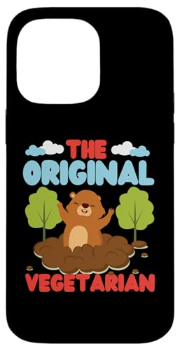Groundhog: Der originale Vegetarier Hülle für iPhone 14 Pro Max Groundhog: Der originale Vegetarier Hülle für iPhone 14 Pro Max von Groundhog Day Designs For Kids
