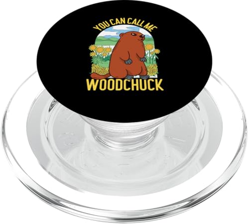 Groundhog: Du kannst mich Woodchuck nennen PopSockets PopGrip für MagSafe Groundhog: Du kannst mich Woodchuck nennen PopSockets PopGrip für MagSafe von Groundhog Day Designs For Kids