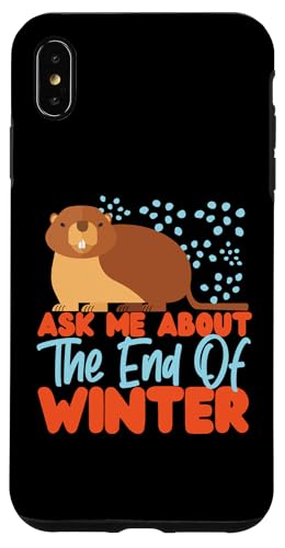 Groundhog: Frag mich nach dem Ende des Winters Hülle für iPhone XS Max Groundhog: Frag mich nach dem Ende des Winters Hülle für iPhone XS Max von Groundhog Day Designs For Kids
