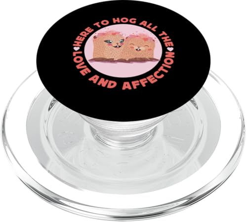 Groundhog: Hier, um all die Liebe und Zuneigung auf sich zu nehmen PopSockets PopGrip für MagSafe Groundhog: Hier, um all die Liebe und Zuneigung auf sich zu nehmen PopSockets PopGrip für MagSafe von Groundhog Day Designs For Kids