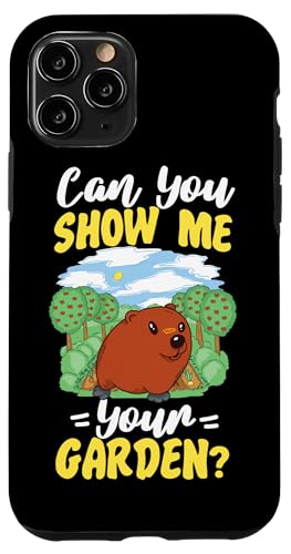 Groundhog: Kannst du mir deinen Garten zeigen? Hülle für iPhone 11 Pro Groundhog: Kannst du mir deinen Garten zeigen? Hülle für iPhone 11 Pro von Groundhog Day Designs For Kids