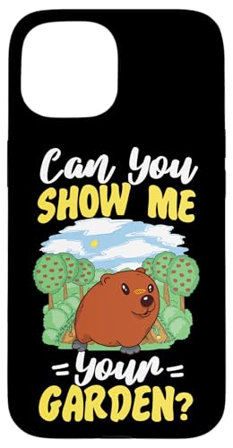 Groundhog: Kannst du mir deinen Garten zeigen? Hülle für iPhone 15 Groundhog: Kannst du mir deinen Garten zeigen? Hülle für iPhone 15 von Groundhog Day Designs For Kids