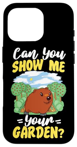Groundhog: Kannst du mir deinen Garten zeigen? Hülle für iPhone 16 Pro Groundhog: Kannst du mir deinen Garten zeigen? Hülle für iPhone 16 Pro von Groundhog Day Designs For Kids