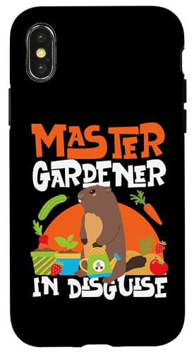 Groundhog: Meistergärtner in Verkleidung Hülle für iPhone X/XS Groundhog: Meistergärtner in Verkleidung Hülle für iPhone X/XS von Groundhog Day Designs For Kids