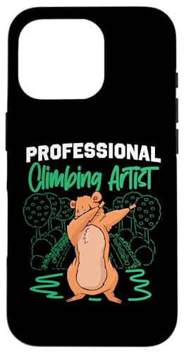 Groundhog: Professioneller Kletterkünstler Hülle für iPhone 16 Pro Groundhog: Professioneller Kletterkünstler Hülle für iPhone 16 Pro von Groundhog Day Designs For Kids