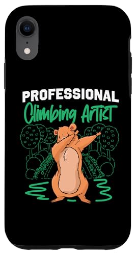 Groundhog: Professioneller Kletterkünstler Hülle für iPhone XR Groundhog: Professioneller Kletterkünstler Hülle für iPhone XR von Groundhog Day Designs For Kids