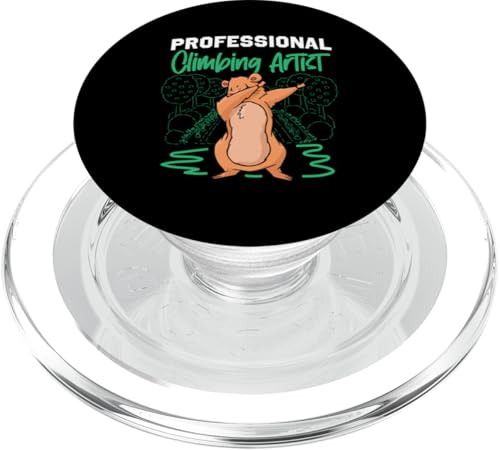 Groundhog: Professioneller Kletterkünstler PopSockets PopGrip für MagSafe Groundhog: Professioneller Kletterkünstler PopSockets PopGrip für MagSafe von Groundhog Day Designs For Kids