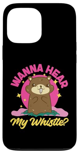 Groundhog: Willst du meine Pfeife hören? Hülle für iPhone 13 Pro Max Groundhog: Willst du meine Pfeife hören? Hülle für iPhone 13 Pro Max von Groundhog Day Designs For Kids