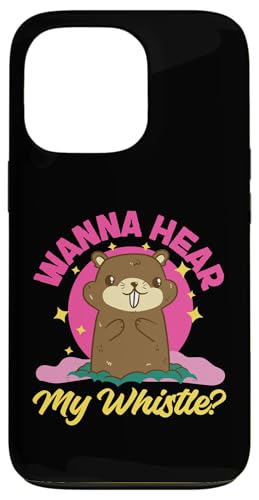 Groundhog: Willst du meine Pfeife hören? Hülle für iPhone 13 Pro Groundhog: Willst du meine Pfeife hören? Hülle für iPhone 13 Pro von Groundhog Day Designs For Kids