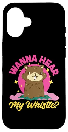 Groundhog: Willst du meine Pfeife hören? Hülle für iPhone 16 Groundhog: Willst du meine Pfeife hören? Hülle für iPhone 16 von Groundhog Day Designs For Kids