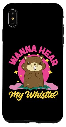 Groundhog: Willst du meine Pfeife hören? Hülle für iPhone XS Max Groundhog: Willst du meine Pfeife hören? Hülle für iPhone XS Max von Groundhog Day Designs For Kids