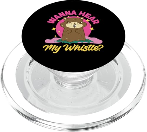 Groundhog: Willst du meine Pfeife hören? PopSockets PopGrip für MagSafe Groundhog: Willst du meine Pfeife hören? PopSockets PopGrip für MagSafe von Groundhog Day Designs For Kids