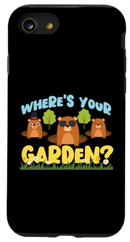 Groundhog: Wo ist Ihr Garten? Hülle für iPhone SE (2020) / 7 / 8 von Groundhog Day Designs For Kids