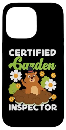 Groundhog: zertifizierter Garteninspektor Hülle für iPhone 14 Pro Max Groundhog: zertifizierter Garteninspektor Hülle für iPhone 14 Pro Max von Groundhog Day Designs For Kids