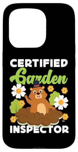 Groundhog: zertifizierter Garteninspektor Hülle für iPhone 15 Pro Groundhog: zertifizierter Garteninspektor Hülle für iPhone 15 Pro von Groundhog Day Designs For Kids