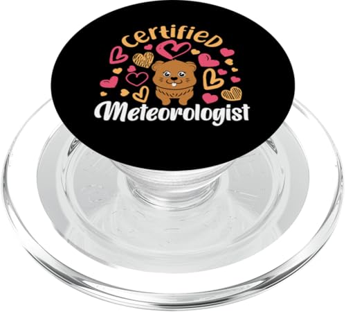 Groundhog: zertifizierter Meteorologe PopSockets PopGrip für MagSafe Groundhog: zertifizierter Meteorologe PopSockets PopGrip für MagSafe von Groundhog Day Designs For Kids