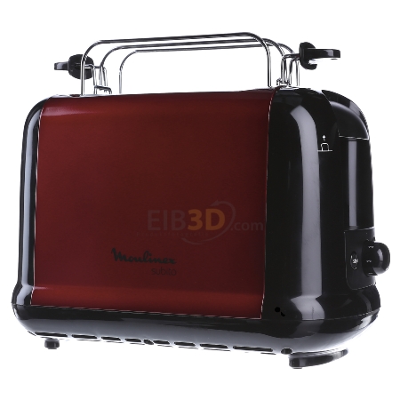 LT 261D met-rt/sw  - MOU Toaster Subito LT 261D met-rt/sw von Groupe SEB