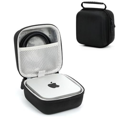 Growalleter Schutzhülle für Apple Mac Mini M4 Chip / M4 Pro Chip Desktop Computer & Zubehör, Reise-Schutzhülle, Hartschale, Tragetasche/Box, kompatibel mit Apple Mac Mini M4 / Apple Mac M4 Pro von Growalleter