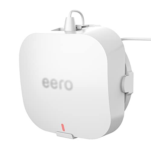Growalleter Wandhalterung für eero Pro 6E Mesh Wi-Fi System, Wandhalterung für eero Pro 6E mit Kabelmanagement (1 Stück) von Growalleter