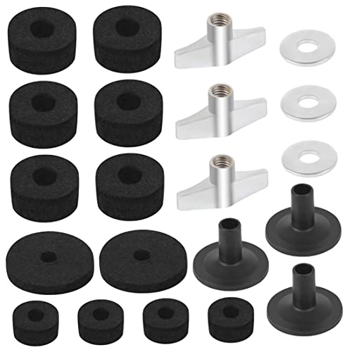 Drum Kit Accessoires -Set umfassen Beckenhüllen mit Becken Filz mit Basisflügel -Drum -Kit -Zubehör -Set von Grtheenumb