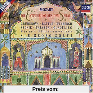 Mozart: Die Entführung aus dem Serail (Gesamtaufnahme). von Gruberova
