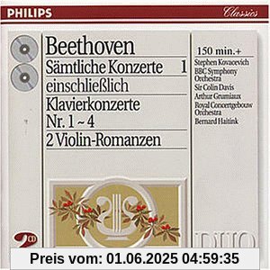 Klavierkonzerte 1-4/Violinromanzen 1,2 Klavierkonzerte 1-4/Violinromanzen 1,2 von Grumiaux