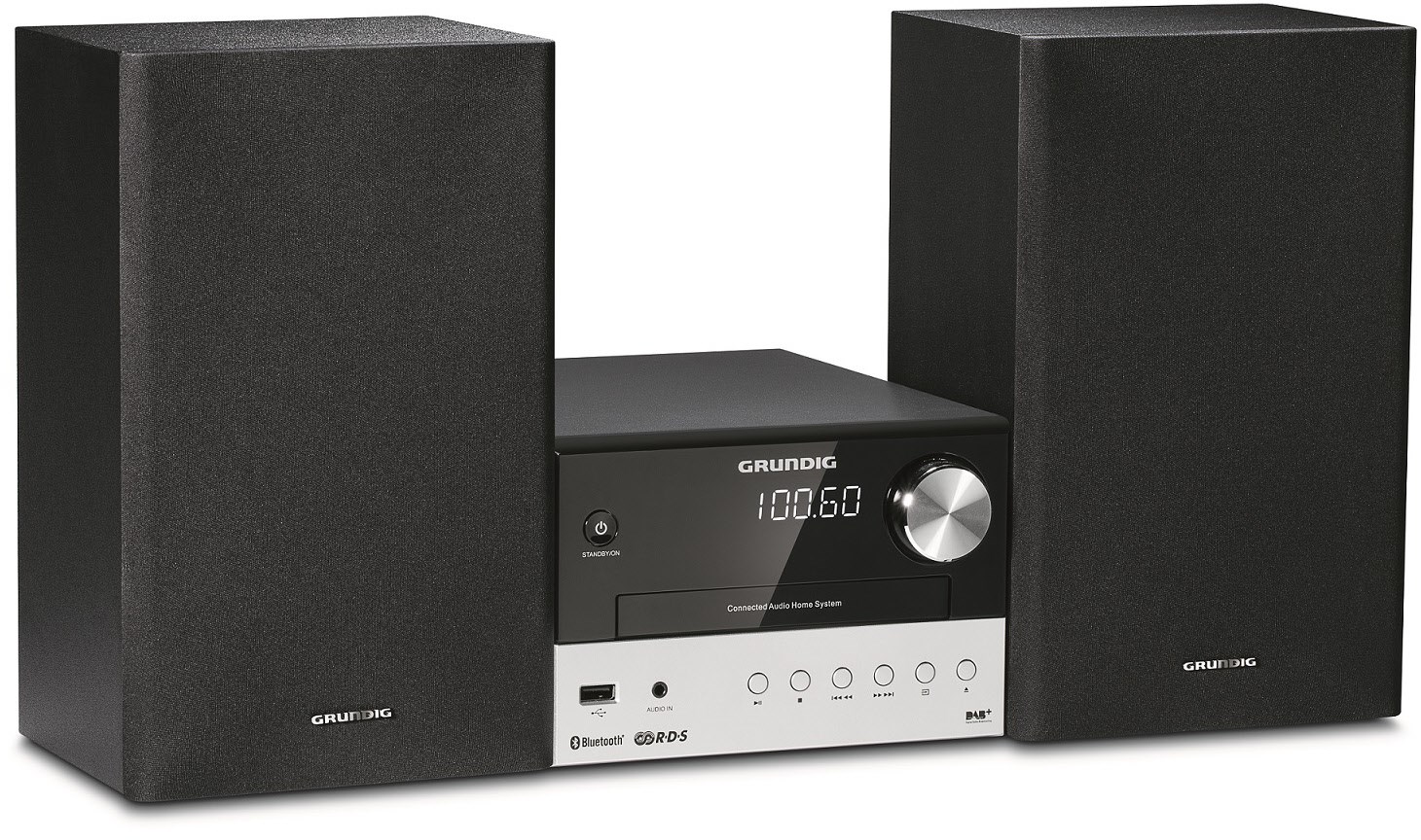CMS 3000 BT DAB+ Mini-System silber/schwarz CMS 3000 BT DAB+ Mini-System silber/schwarz von Grundig